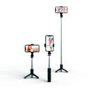 Roterbar Selfiestang m. Bluetooth Fjernbetjening - 4smarts - Sort