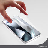 Samsung Galaxy S24 4smarts Second Glass Skærmbeskyttelse - Case Friendly - Gennemsigtig