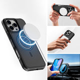 iPhone 16 Pro 4smarts Defend Bagside Cover - MagSafe Kompatibel - Sort