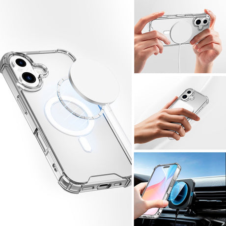 iPhone 16 4smarts IBIZA Case - MagSafe Kompatibel - Gennemsigtig