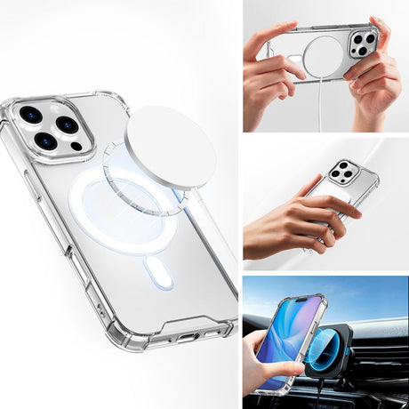 iPhone 16 Pro 4smarts IBIZA Case - MagSafe Kompatibel - Gennemsigtig