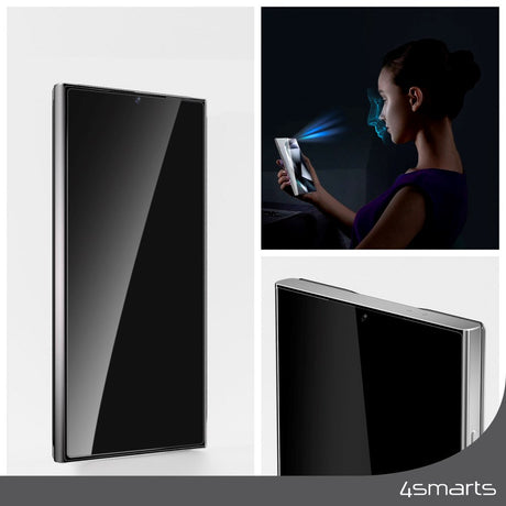 4Smarts Skærmbeskyttelsesglas - Samsung Galaxy S25 Ultra - Case Friendly - Gennemsigtig