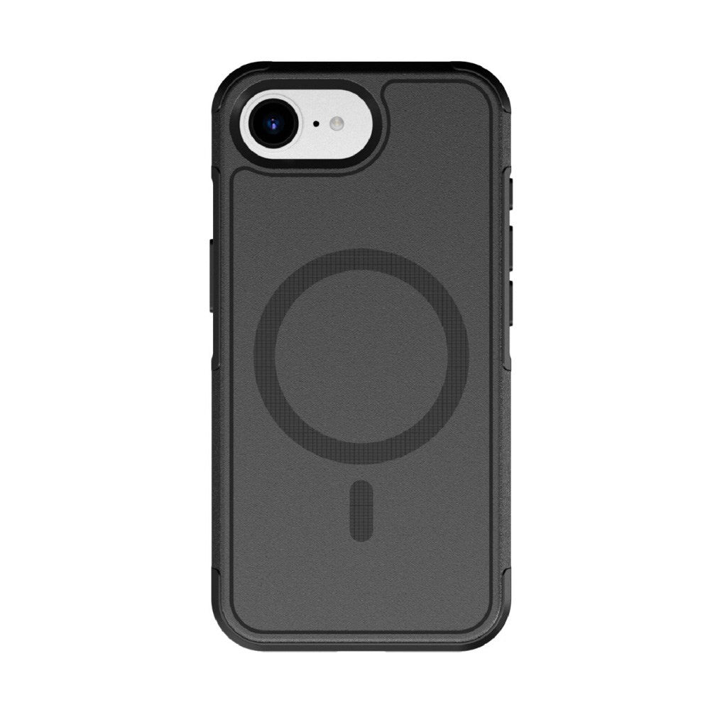 4smarts - iPhone 17e / 16e Defend Hybrid Cover - MagSafe Kompatibel - Sort