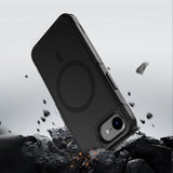 4smarts - iPhone 17e / 16e Defend Hybrid Cover - MagSafe Kompatibel - Sort