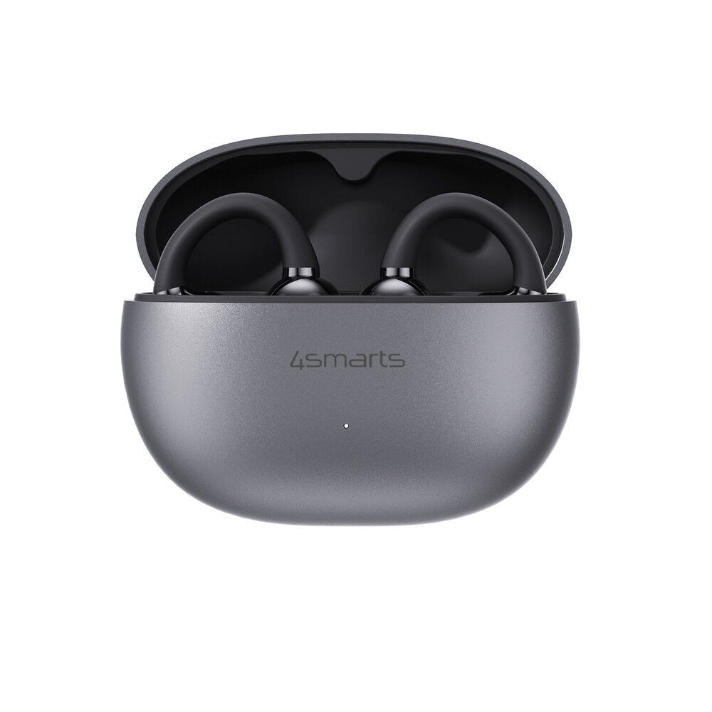 4smarts True Wireless SkyBuds Clip Headset - Open-Ear - Grå