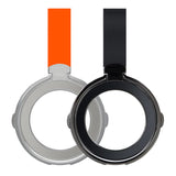 Magnetisk Finger Ring - 4smarts - MagSafe Kompatibel - 2 stk - Sort / Orange