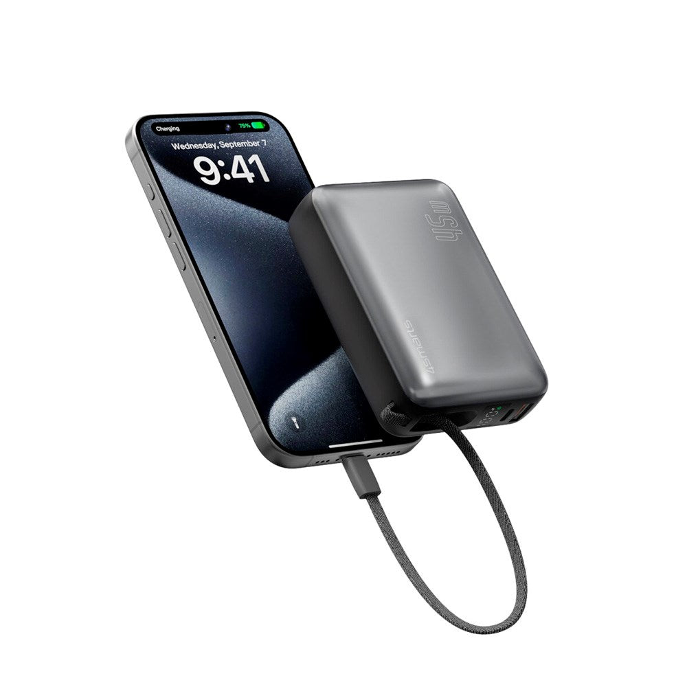4smarts - Enterprise Compact 20.000 mAh PowerBank - 45W - Space Grey