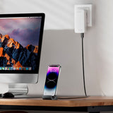 4smarts - 60W Opladningsstation USB-C - Grå