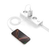4smarts - USB-C til USB-A Kabel 18W - 1.5 m - Hvid