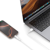 4smarts - USB-C til USB-A Kabel 18W - 1.5 m - Hvid