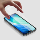 4Smarts iPhone 17 Pro Second Glass Hærdet Glas m. Monteringsramme - Case Friendly - Gennemsigtig