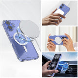 4Smarts iPhone 17 IBIZA Hybrid Case - MagSafe Kompatibel - Gennemsigtig