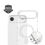 4Smarts iPhone Air IBIZA Hybrid Case - MagSafe Kompatibel - Gennemsigtig