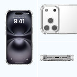 4Smarts iPhone 17 Pro Max IBIZA Hybrid Case - MagSafe Kompatibel - Gennemsigtig