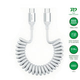 4smarts USB-C til USB-C Kabel - 100W - 50cm - Hvid
