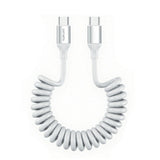 4smarts USB-C til USB-C Kabel - 100W - 50cm - Hvid