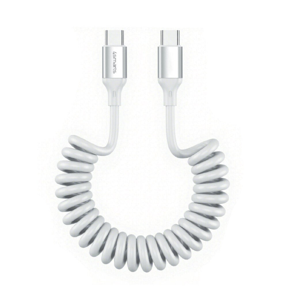 4smarts USB-C til USB-C Kabel - 240W - 50cm - Hvid