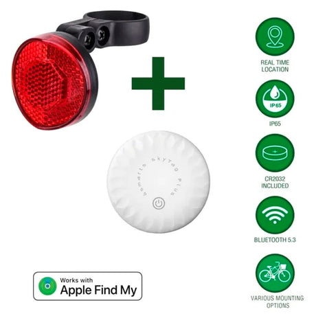 4smarts SkyTag GPS Tracker - Refleks - Apple Find My - Hvid
