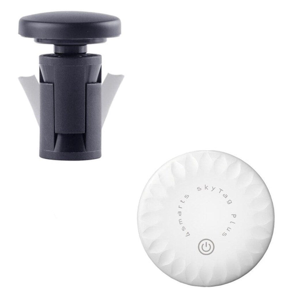 4smarts SkyTag GPS Tracker - Forgaffel - Hvid