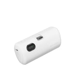 4smarts PicoFold 5000mAh Powerbank 22.5W - USB-C Tilkobling - Hvid