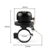 4smarts SkyTag GPS Tracker med Ringklokke til Cykel - Apple Find My & Android Find Hub - Hvid / Sort