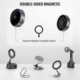 4smarts Opladningssæt - MagSafe Oplader / Vægoplader / Kabel - Hvid