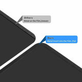MacBook Neo 13 A18 Pro (2026) 4smarts Magnetisk Skærmbeskyttelse m. Privacy - Gennemsigtig