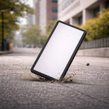 MacBook Neo 13 A18 Pro (2026) 4smarts Case m. Stødabsorberende Kanter - Gennemsigtig / Sort