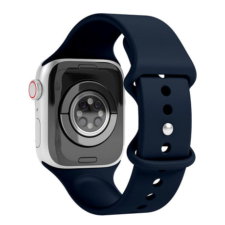 Vonmählen Apple Watch (38/40/SE/41/42mm) Classic Band Silikone Rem - Mørkeblå