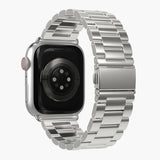 Apple Watch (38/40/SE/41/42mm) Vonmählen Link Bracelet Stainless Steel Rem - Sølv