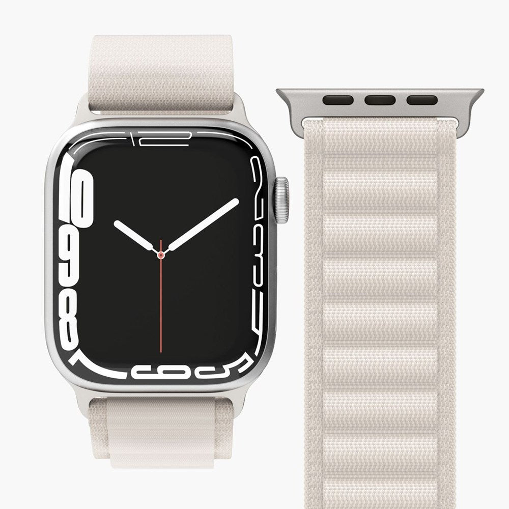 Vonmählen Apple Watch (38/40/SE/41/42mm) Action Loop Nylon Urrem - Creme