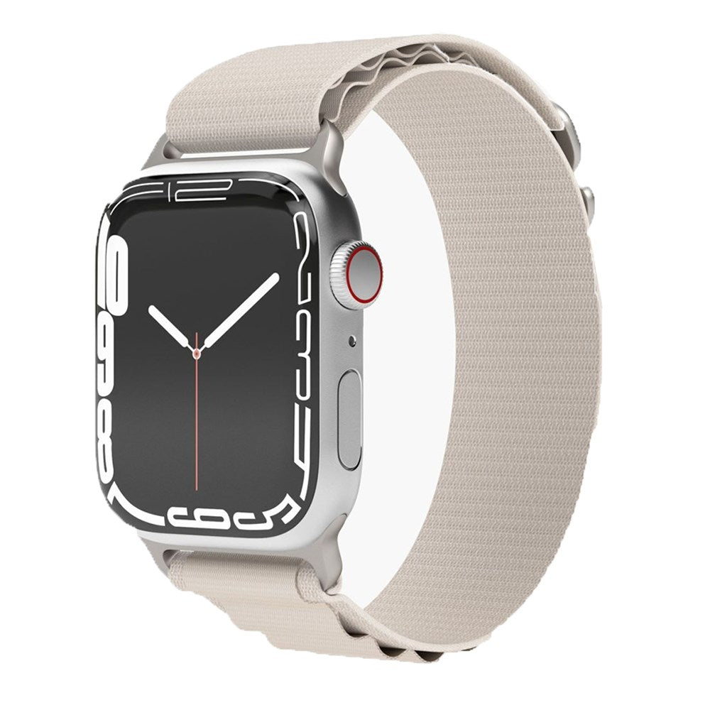 Vonmählen Apple Watch (38/40/SE/41/42mm) Action Loop Nylon Urrem - Creme