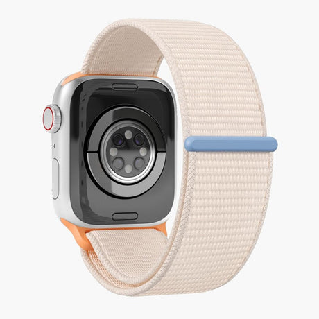 Apple Watch (38/40/SE/41/42mm) Vonmählen Fitness Loop Nylon Urrem - Creme