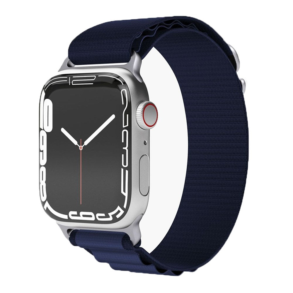 Vonmählen Apple Watch (42/44/45/SE/49mm) Action Loop Nylon Urrem - Blå