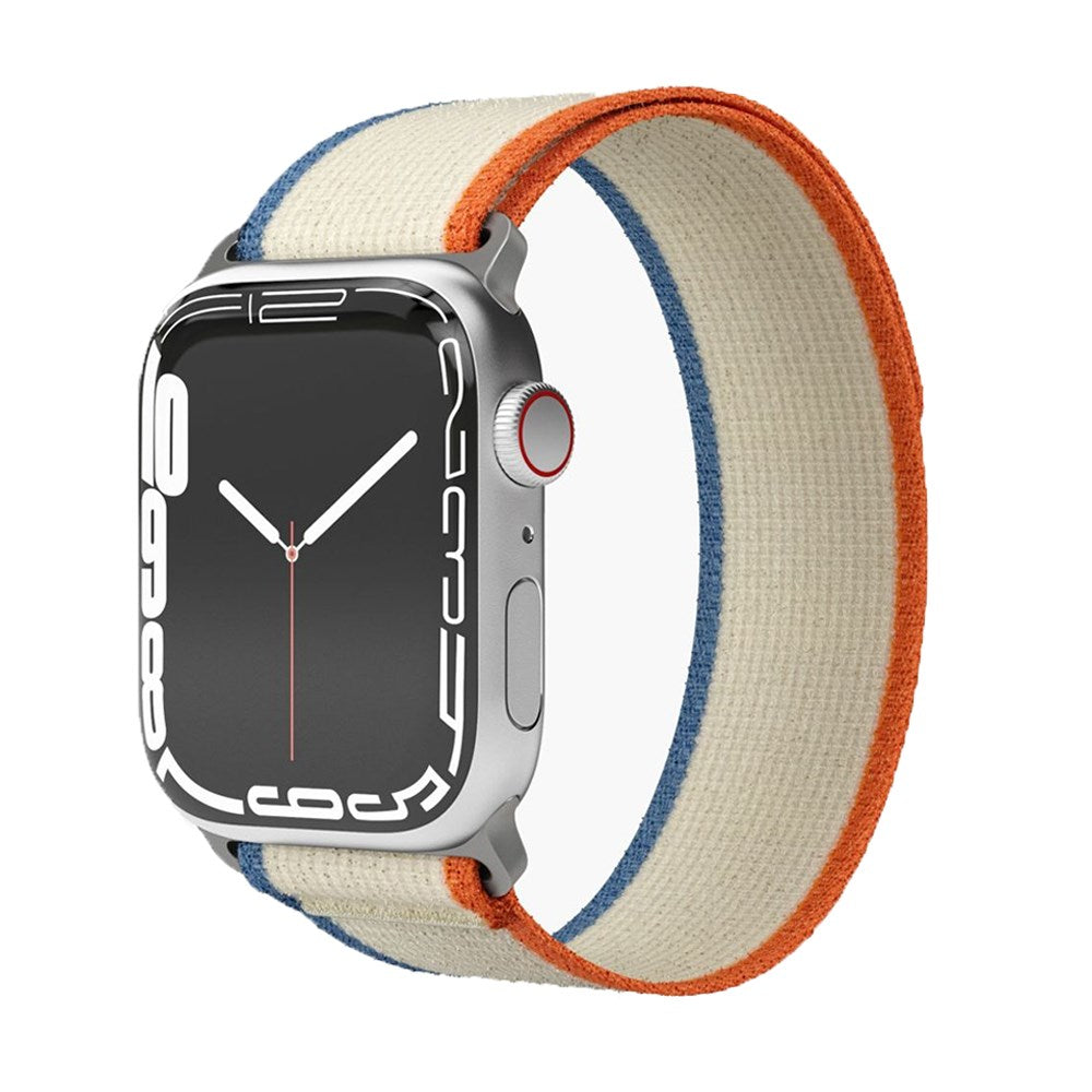 Vonmählen Apple Watch (38/40/SE/41/42mm) Trekking Loop Nylon Urrem - Orange / Beige