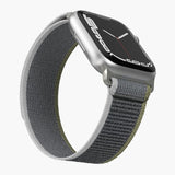 Vonmählen Apple Watch (42/44/45/SE/49mm) Trekking Loop Nylon Urrem - Grå / Grøn