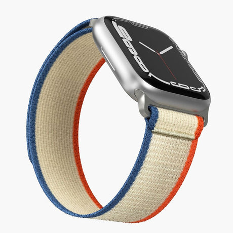 Vonmählen Apple Watch (42/44/45/SE/49mm) Trekking Loop Nylon Urrem - Orange / Beige