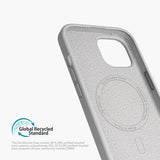 Vonmählen iPhone 15 Plus Eco Silikone Bagside Cover - MagSafe Kompatibel - Grå