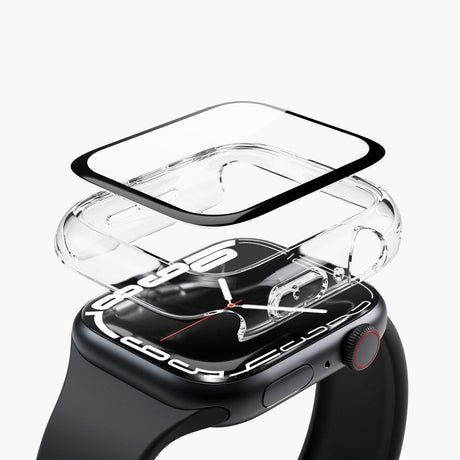 Vonmählen Apple Watch Series 8 / 9 (45mm) Thin Cover m. Skærmbeskyttelse - Gennemsigtig