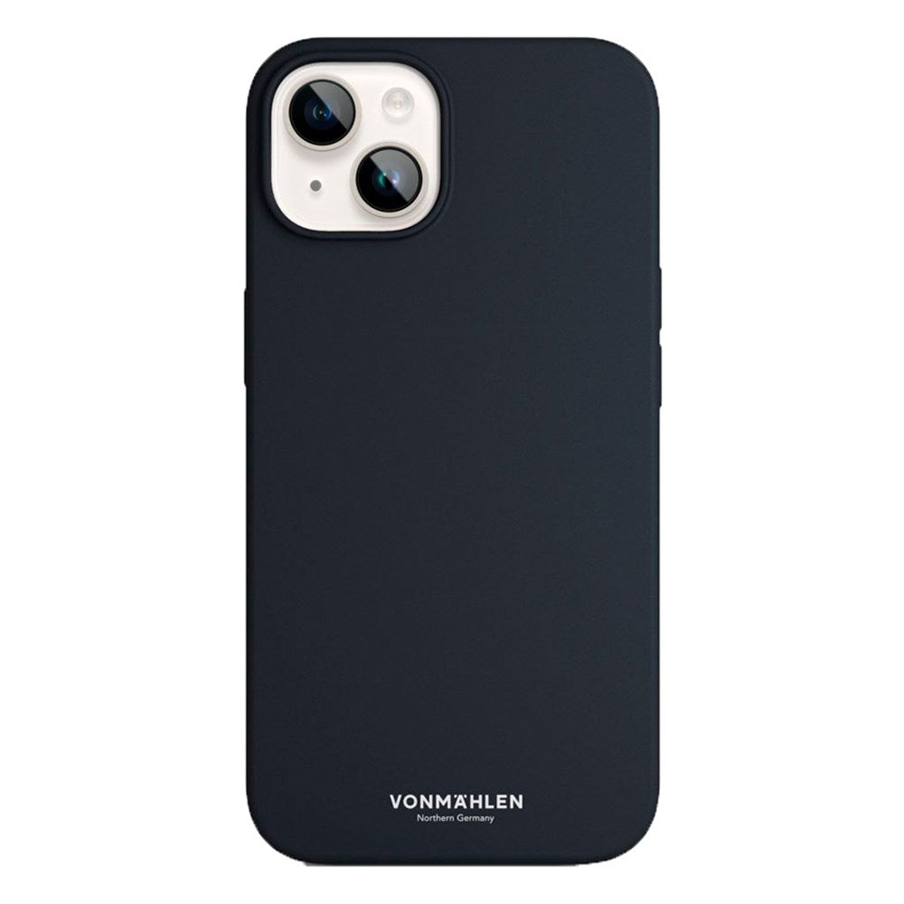 Vonmählen iPhone 14 Eco Silikone Bagside Cover - MagSafe Kompatibel - Navy