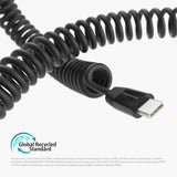 VONMÄHLEN Allroundo GaN 30W Vægoplader m. 6-in-1 Kabel 120cm USB-C / Lightning / Micro USB / USB-A - Sort