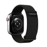 Apple Watch (42/44/45/SE/49mm) Vonmählen Fitness Loop 2 Nylon Urrem - Sort