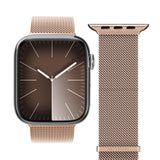 Vonmählen Apple Watch (38/40/SE/41/42mm) Milanese Loop 2 Rustfrit Stål Rem - Rose Gold