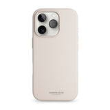 Vonmählen iPhone 16 Pro Eco Silikone Bagside Cover - MagSafe Kompatibel - Cream