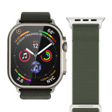 Vonmählen Apple Watch (38/40/SE/41/42mm) Classic Nylon Loop Urrem - Olive