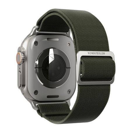 Vonmählen Apple Watch (38/40/SE/41/42mm) Classic Nylon Loop Urrem - Olive