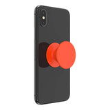 POPSOCKETS PopGrip Neon Electric Orange Aftageligt Greb m. Standerfunktion