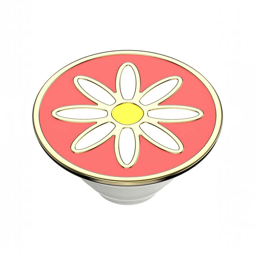 POPSOCKETS PopGrip Aftageligt Greb m. Standerfunktion - Daisy Coral