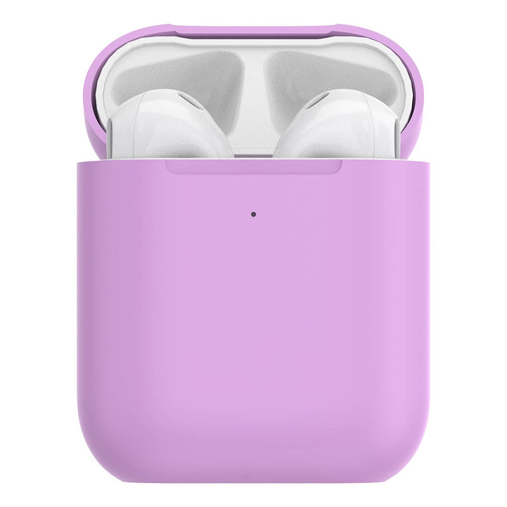 POPSOCKETS AirPods Holder Iris Purple Aftageligt Greb med Case - Lilla