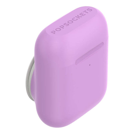 POPSOCKETS AirPods Holder Iris Purple Aftageligt Greb med Case - Lilla